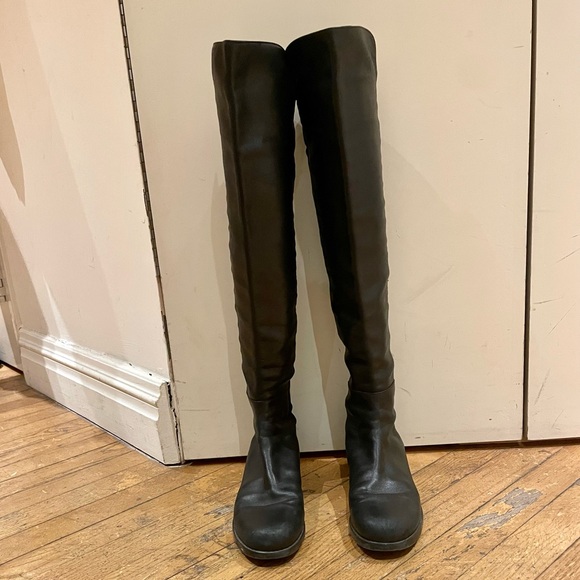 Stuart Weitzman 50/50 over-the-knee boots - Picture 1 of 8